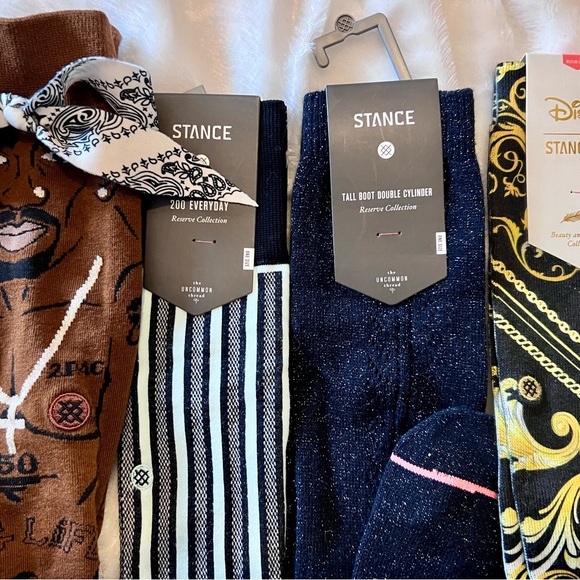 1 pair Stance Tupac socks! New with tags! - Picture 2 of 3